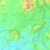 Sedona topographic map, elevation, terrain