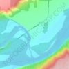Attachie topographic map, elevation, terrain