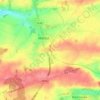 Aux Cloquettes topographic map, elevation, terrain