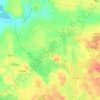 Hässleberga topographic map, elevation, terrain