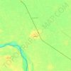 Ashmoun topographic map, elevation, terrain