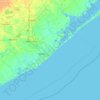 Cone Island topographic map, elevation, terrain