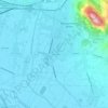 Le Case topographic map, elevation, terrain