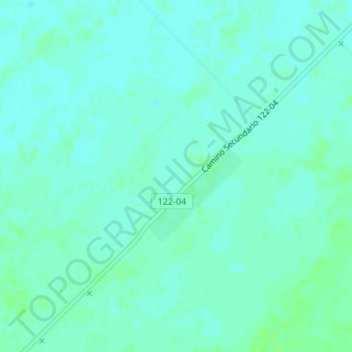 Graciarena topographic map, elevation, terrain