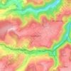 Lützingen topographic map, elevation, terrain