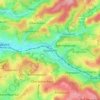 Oberwiehl topographic map, elevation, terrain