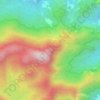 Pedra do Quilombo topographic map, elevation, terrain