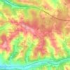 Vertiol topographic map, elevation, terrain