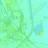 Ospitale topographic map, elevation, terrain