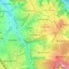 Frohnhardt topographic map, elevation, terrain