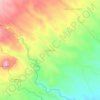 Anrihua topographic map, elevation, terrain