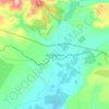 Buffeljagsrivier topographic map, elevation, terrain