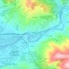 San Jacopo al Girone topographic map, elevation, terrain