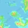 Matangirau topographic map, elevation, terrain