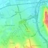 Overchurch Hill topographic map, elevation, terrain
