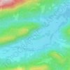 Hinterbichl topographic map, elevation, terrain