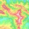 Cà La Bocca topographic map, elevation, terrain