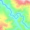 Choman topographic map, elevation, terrain