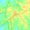 Jharsuguda topographic map, elevation, terrain