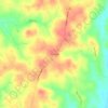 Blairsville topographic map, elevation, terrain