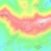 Balagares topographic map, elevation, terrain