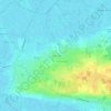 La Roche Baron topographic map, elevation, terrain