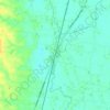 Bojoypur topographic map, elevation, terrain