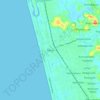 Tanur topographic map, elevation, terrain