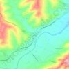 San Filippo sul Cesano topographic map, elevation, terrain