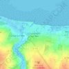 Courseulles-sur-Mer topographic map, elevation, terrain
