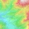 Clea topographic map, elevation, terrain