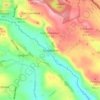 Crowdecote topographic map, elevation, terrain