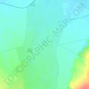 Târnova topographic map, elevation, terrain