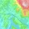 A Borrallada topographic map, elevation, terrain