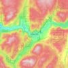 Merritt topographic map, elevation, terrain