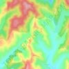 Cetățuia topographic map, elevation, terrain