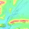 Thabazimbi topographic map, elevation, terrain