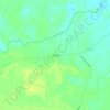Comfort topographic map, elevation, terrain