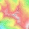 Pic Long topographic map, elevation, terrain