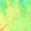 Erlte topographic map, elevation, terrain