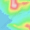 Ashleam topographic map, elevation, terrain