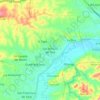San Antonio de Yare topographic map, elevation, terrain