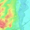 Les Moquets topographic map, elevation, terrain