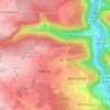 Spindlershof topographic map, elevation, terrain