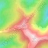 La Zapatera topographic map, elevation, terrain