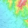 San Martino topographic map, elevation, terrain
