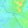 Santayana topographic map, elevation, terrain