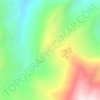 San Lorenzo topographic map, elevation, terrain