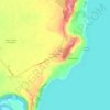 Puerto Nuevo Alto topographic map, elevation, terrain