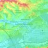 Ramstein-Miesenbach topographic map, elevation, terrain
